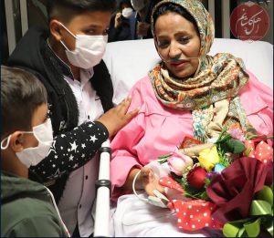 مادر باردار کاشانی پس از ۴۰ روز مبارزه با کرونا، از کما بیرون آمد